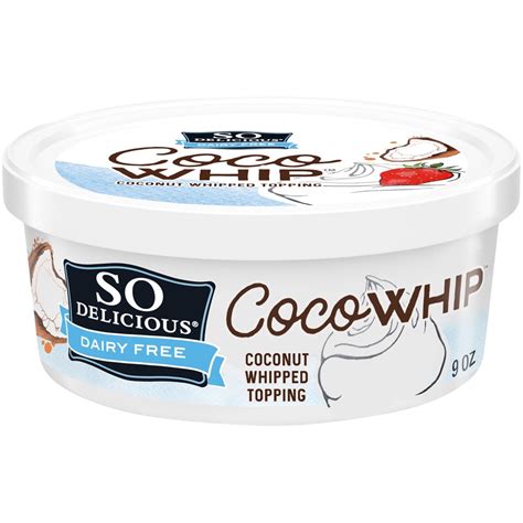 So Delicious Dairy Free Cocowhip Whipped Topping Review So Delicious Dairy Free Cocowhip Whipped Topping Review