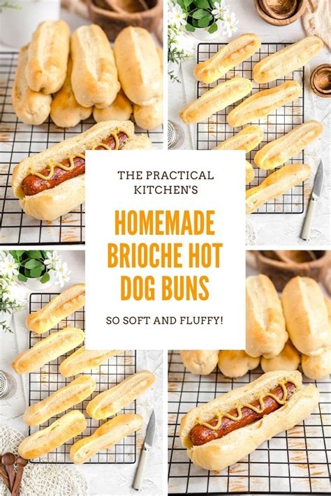 Soft Baked Brioche Hot Dog Buns Soft Baked Brioche Hot Dog Buns