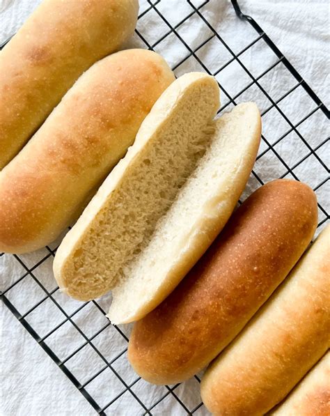 Sourdough Hot Dog Buns Sourdough Hot Dog Buns