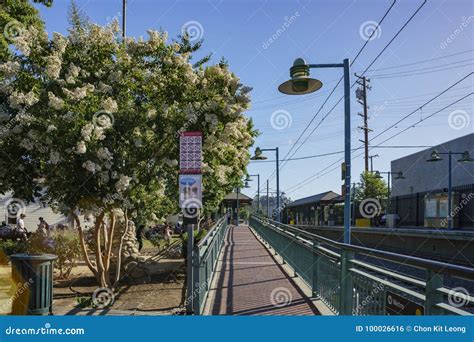 South Pasadena Metro Station Editorial Photography Image Of Editorial
