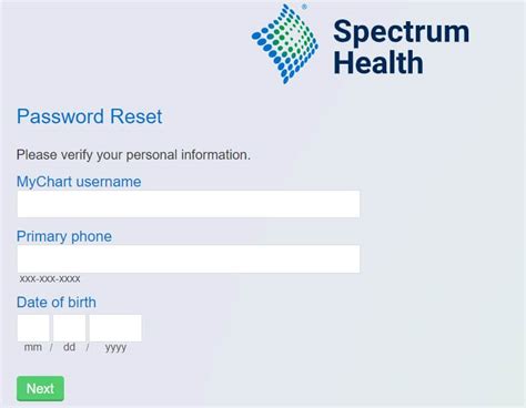 Spectrum Health Login