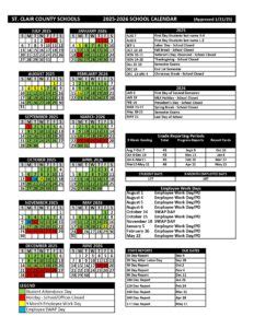 St Clair County Schools Al Calendar 25 26 Revised Pdf Educounty St Clair County Schools Al Calendar 25 26 Revised Pdf Educounty