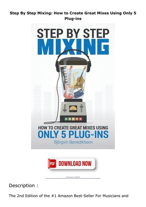 Step By Step Mixing How To Create Great Mixes Using Only 5 Plug Ins Kindle Edition By Benediktsson Bjorgvin Wasem James Arts Photography Kindle Ebooks Amazon Com