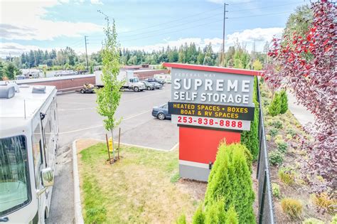 Storage Units In Federal Way Wa Federal Way Supreme Self Storage