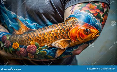 Stunning Sleeve Koi Fish Tattoo Designs Explore Colorful Japanese Carp