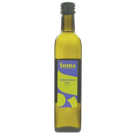 Suma Grapeseed Oil 500Ml Suma Suma Grapeseed Oil 500Ml Suma