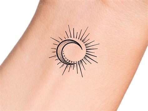 Sun And Moon Tattoo Pictures