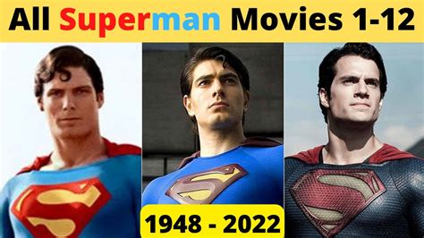 Superman Movies In Order