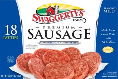 Swaggerty S Farm Seasoned Mild Premium Sausage Patties Obx Grocery Delivery Seafood Boil And More Swaggerty S Farm Seasoned Mild Premium Sausage Patties Obx Grocery Delivery Seafood Boil And More