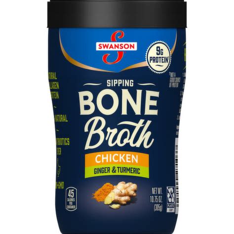 Swanson Bone Broth Chicken Ginger Amp Turmeric Sipping Brookshire Amp 39 S Swanson Bone Broth Chicken Ginger Amp Turmeric Sipping Brookshire Amp 39 S