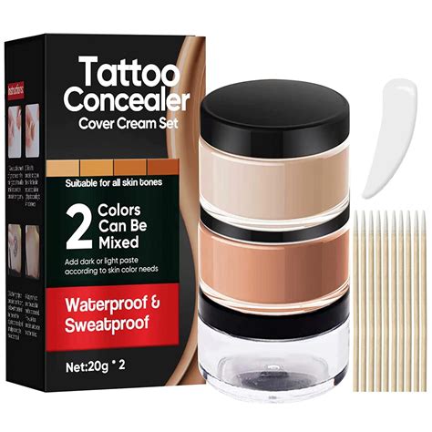 Tattoo Cover Up Makeup Waterproof Concealer Professional Scar Amp Blemish Tattoo Cover Up Makeup Waterproof Concealer Professional Scar Amp Blemish
