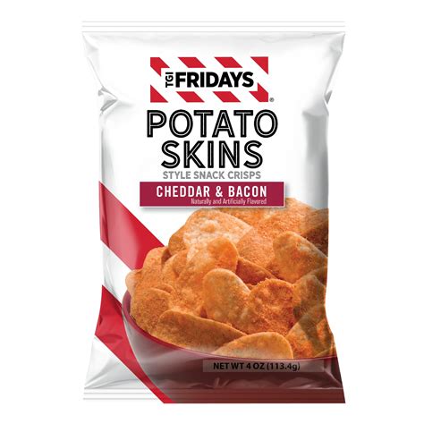 Tgi Fridays Cheddar Bacon Flavored Potato Skin Snacks 4 Oz Smith S Food And Drug