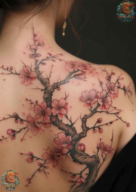 The Art And Symbolism Of Cherry Blossom Tree Tattoo Designs A The Art And Symbolism Of Cherry Blossom Tree Tattoo Designs A