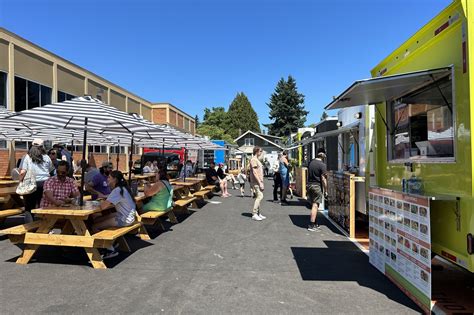 The Heist Food Cart Pod Opens In Portland With Two More On The Way Eater Portland The Heist Food Cart Pod Opens In Portland With Two More On The Way Eater Portland
