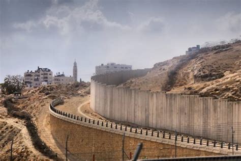 The Israeli West Bank Barrier Or Wall Editorial Image Image Of Muslim