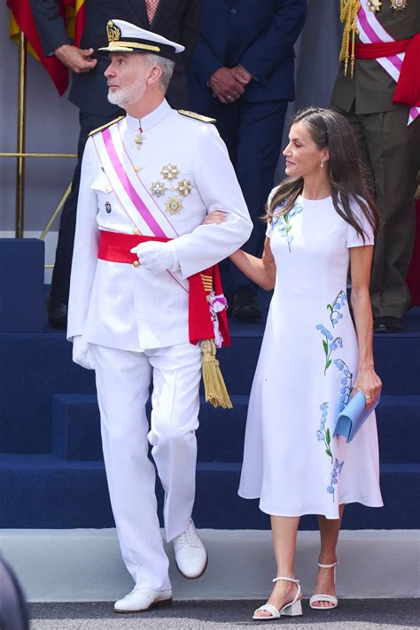 The King And Queen Of Spain Attend Armed Forces Day 2025 Parade In
