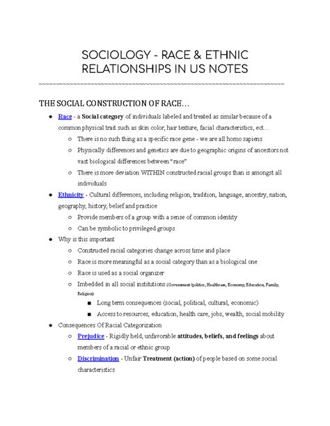 The Social Construction Of Race Notes Sociology Race Amp Ethnic The Social Construction Of Race Notes Sociology Race Amp Ethnic