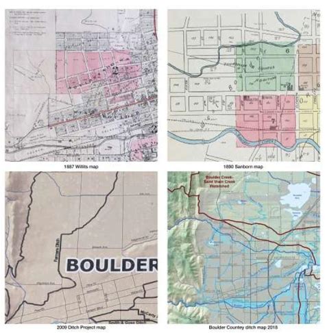 The World Of Printed Maps Explore Boulder Valley S Historic Irrigation Systems University Libraries University Of Colorado Boulder