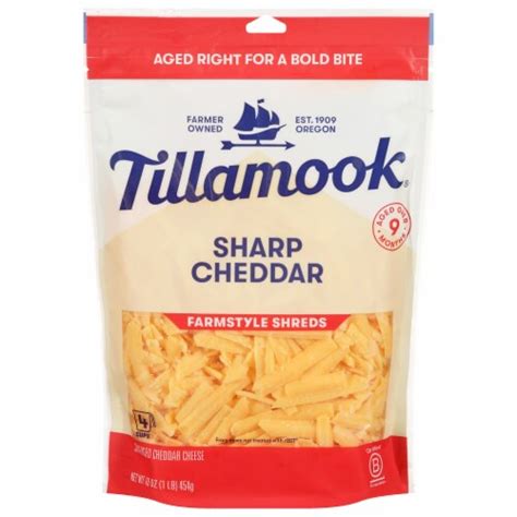 Tillamook Sharp Cheddar Shredded