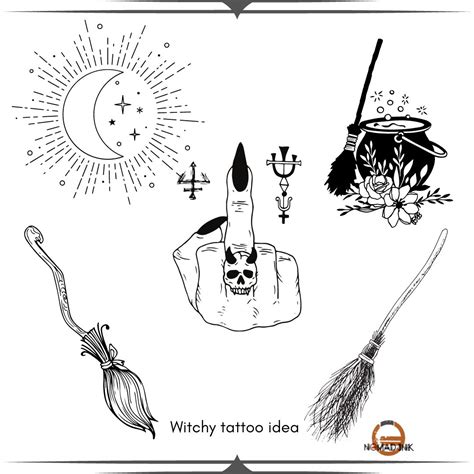 Tiny Witch Tattoos Tiny Witch Tattoos