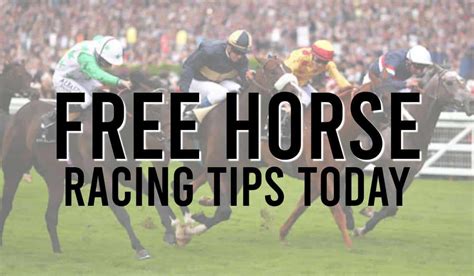 Todays Horse Racing Tips