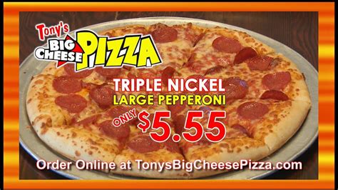 Tony Big Cheese Pizza