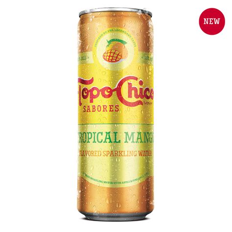 Topo Chico Sabores Tropical Mango Sparkling Water Cans 12 Fl Oz X 8 Ct Delivery Near Me Doordash
