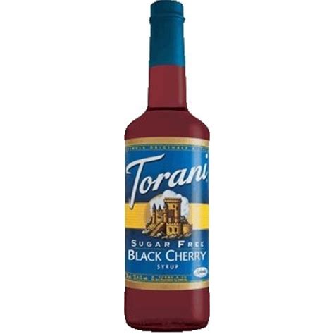 Torani Sugar Free Black Cherry Syrup Us Foods Chef Amp 39 Store