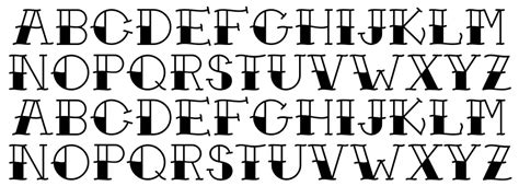 Traditional Tattoo Font