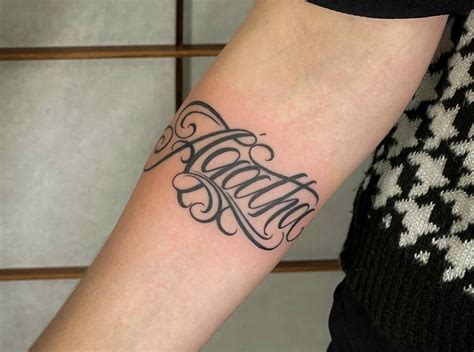 Traditional Tattoo Lettering