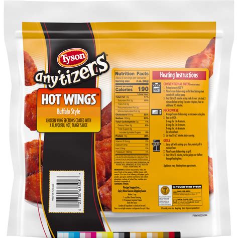 Tyson Wings Of Fire Nutrition Information Besto Blog Tyson Wings Of Fire Nutrition Information Besto Blog