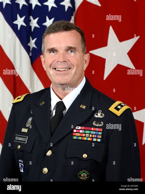 U S Army Lt Gen Thomas C Seamands Chief Of Army Human Resources