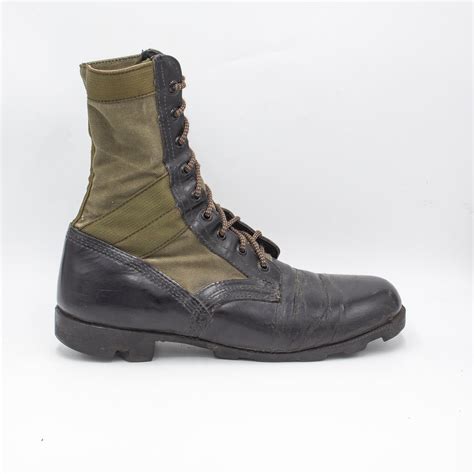 Us Military Post Vietnam Tropical Combat Jungle Boots 10W Omega Militaria Us Military Post Vietnam Tropical Combat Jungle Boots 10W Omega Militaria