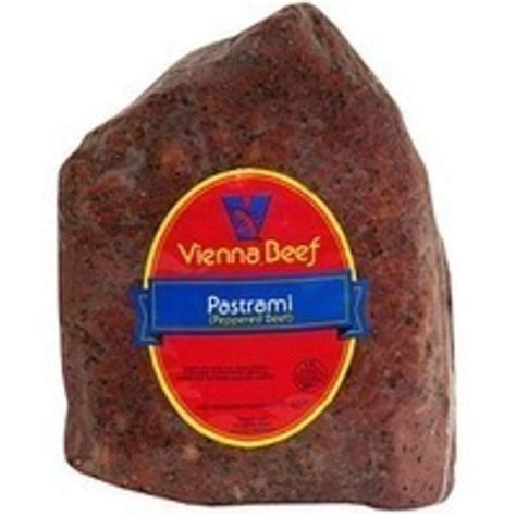 Vienna Beef Navel Pastrami 1 Lb Delivery Or Pickup Near Me Instacart