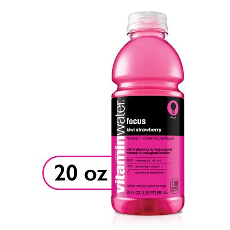 Vitaminwater Vitaminwater Focus Focus Kiwi Strawberry Nutrient Enhanced