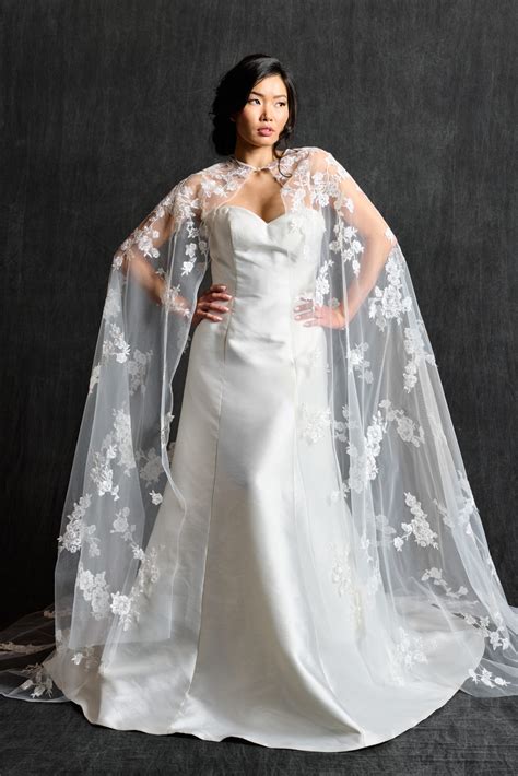 Captivating Wedding Dress with Cape for Your Dream Ceremony