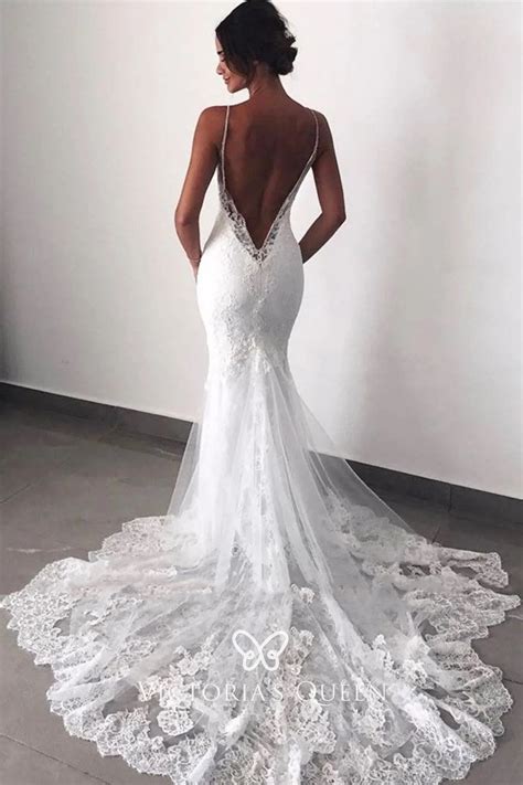 Best Wedding Mermaid Dress with Train Styles to Steal the Day