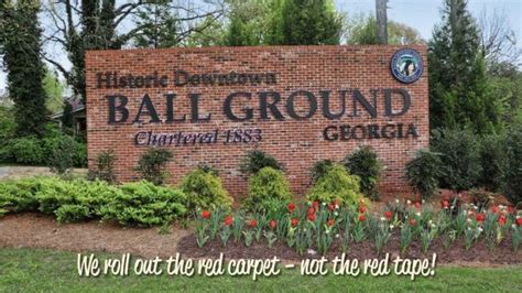 Welcome City Of Ball Ground Georgia