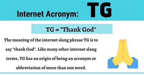 Decoding 'TG': Meaning You Need to Know