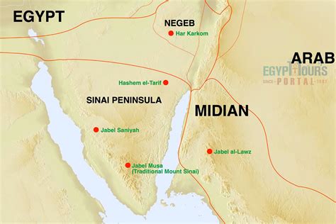 What Is The Location Of The Real Mount Sinai What Is The Location Of The Real Mount Sinai
