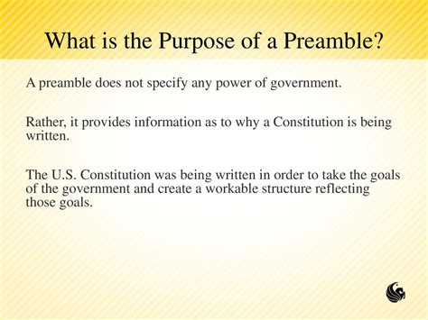 Unlocking the Mysteries: What Is the Preamble and Why It Matters
