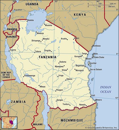 Where Is Tanzania Located