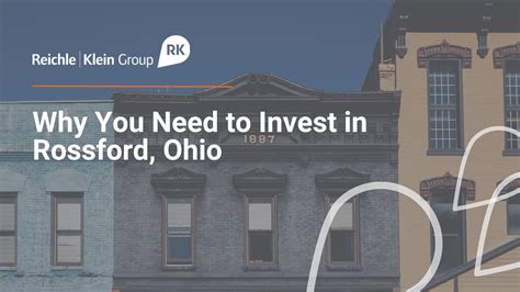 Why You Need To Invest In Rossford Ohio Reichle Klein Group