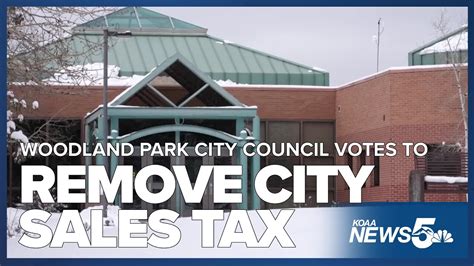 Woodland Park City Council Changes Course And Votes To Remove City Sales Tax