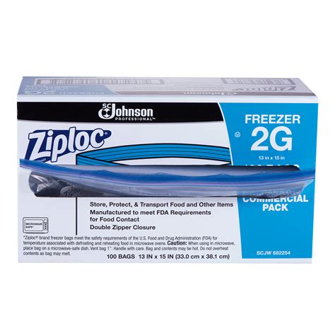 Ziploc Freezer Bags 2 Gallon